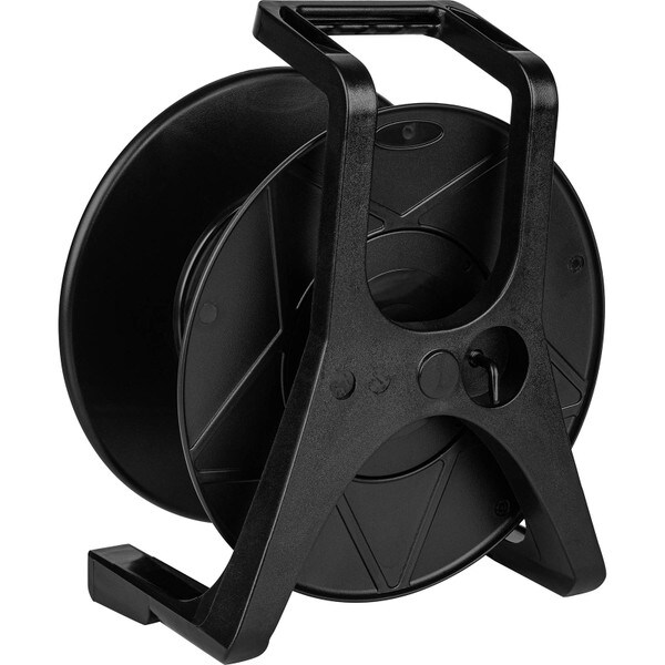 Main product image for Hand Operated Heavy Duty Plastic Large Cord Storage Reel with Stand and Brake